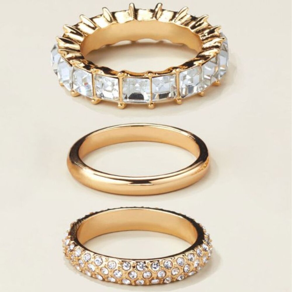 Sleek Links Ring Size 6